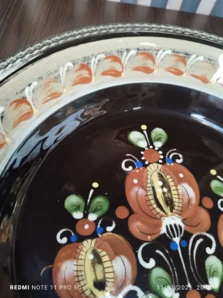 Plato decorativo cerámica alemán