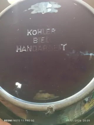 Plato decorativo cerámica alemán