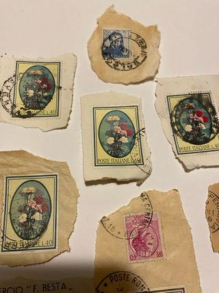 N. 60 francobolli Italia vari