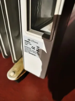 Radiador de aceite eléctrico