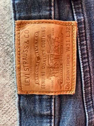 Vaqueros Levi's Hombre Azules
