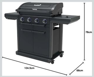 4 Series Onyx S barbacoa de gas