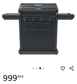 4 Series Onyx S barbacoa de gas