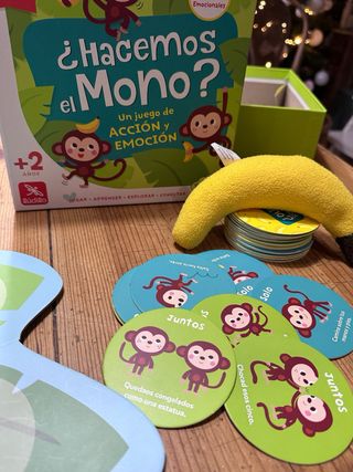 ¿Hacemos el mono?  Juego mesa +2 años