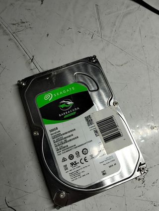 Disco Seagate Barracuda 500 GB 3,5″ SATA III (6 Gb/s)