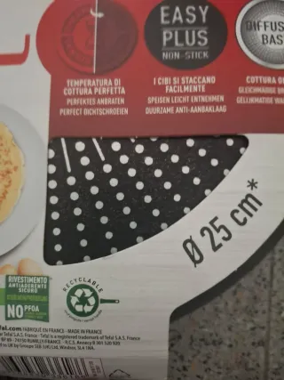 Sartén Tefal Simplicity+ 25 cm