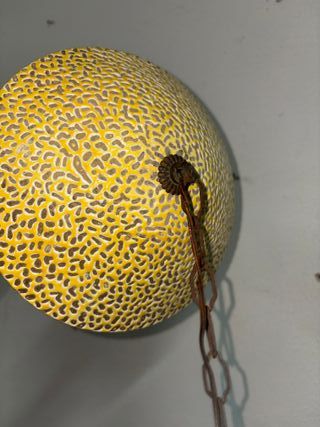 Lampadario lanterna ceramica Antonia Campi