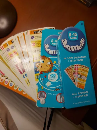 Juego de preguntas y respuestas Abremente 9-10 año