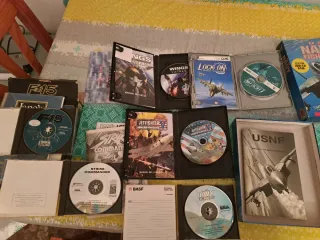 Lote juegos PC aviones combate vintage