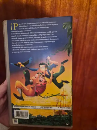VHS El Dorado (Animada, Español)