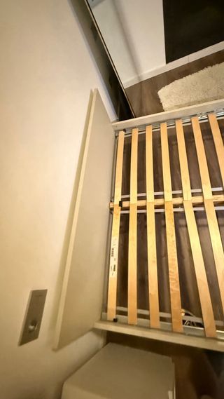 Cama Ikea Malm beige 2x1,40 m