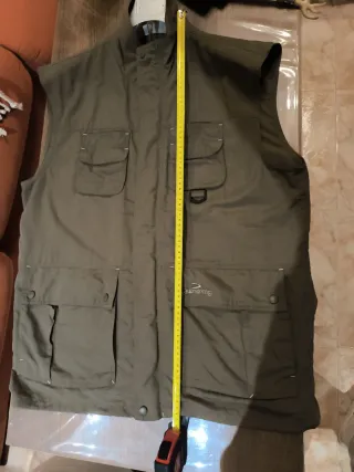 Chaleco caza/montaña Boomerang verde oliva