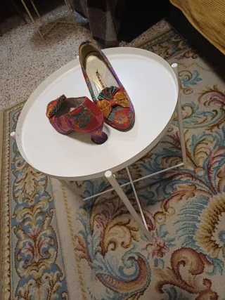 Traje de Fallera rojo