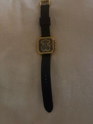 Reloj Tous Oso Dorado y Azul marino