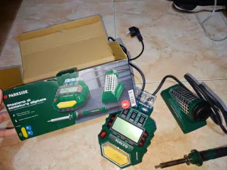 Estación soldadura digital Parkside