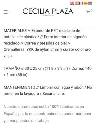 Bolso Cecilia Plaza Multicolor