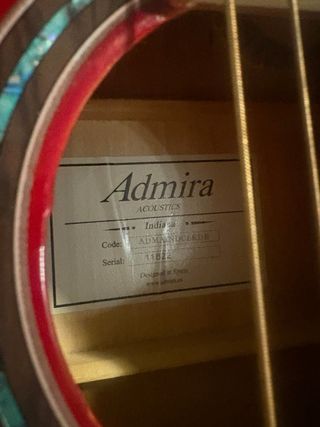 Guitarra Admira Indiana Electroacústica