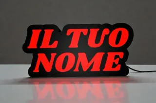 Light Box RGB Personalizzabile