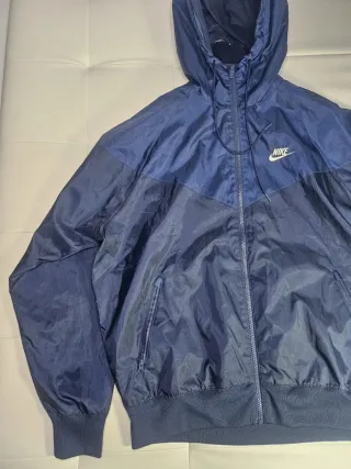 Chaqueta Nike Azul con Capucha