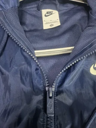 Chaqueta Nike Azul con Capucha