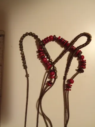 Collar africano de cuentas