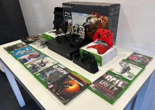 Xbox One X 1TB + Accesorios y Juegos