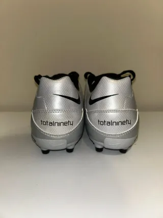 Botas de Fútbol Nike T90 Plata/Amarillo