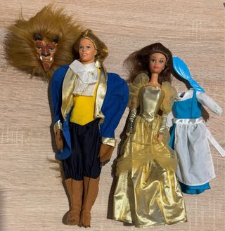 Bambole Disney La Bella e la Bestia