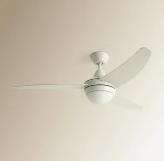 Lámpara Ventilador de Techo Blanca