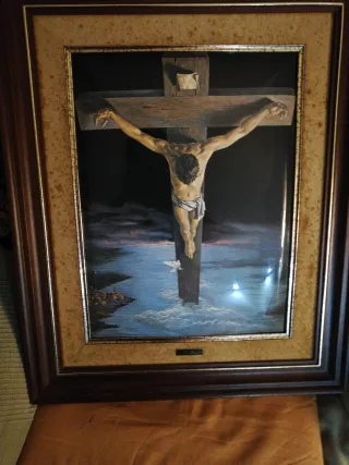 Cuadro V. Roso Crucifixión Paloma