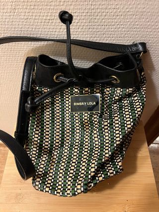 Bolso Bimba y Lola tejido