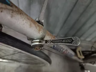 Bicicleta de carretera antigua Swiss Olympic