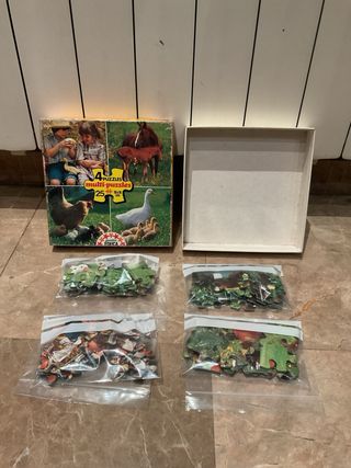 Set antiguos 4 X Puzzles Educa.
