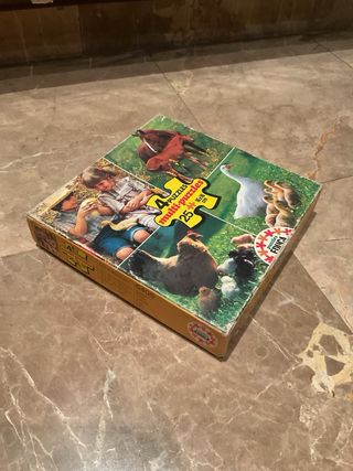 Set antiguos 4 X Puzzles Educa.
