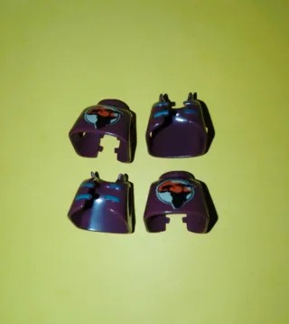 Playmobil lote 4 piezas chalecos chaquetas