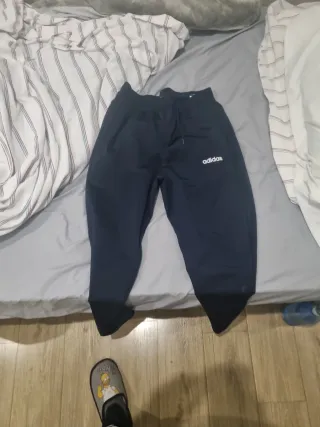 Pantalones Adidas Negros y Azules