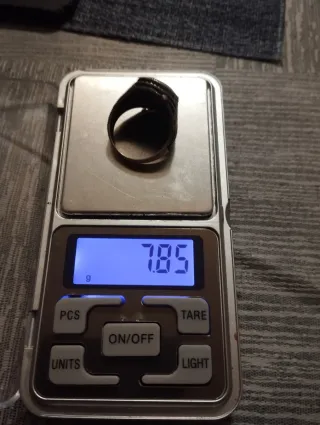 Anillo Plata 925 Turquesa Hombre