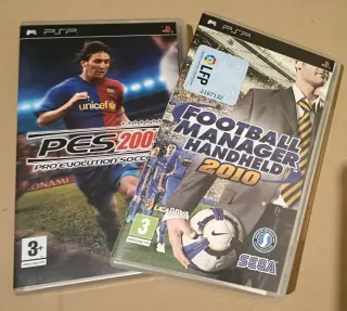 Pack Juegos PSP PES 2009 y Football Manager 2010