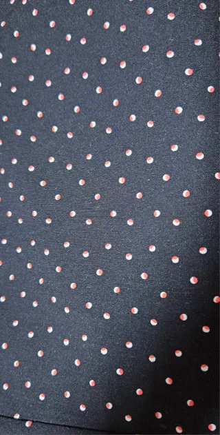 Pantalón Unit Talla XL Negro con Topos