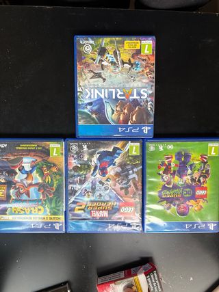 4 Juegos PS4: Starlink, Crash, LEGO Marvel y DC