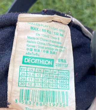 Patines en línea infantiles T28-30 y bolso