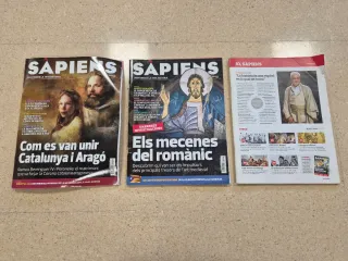 Lot de revistes "Sàpiens"