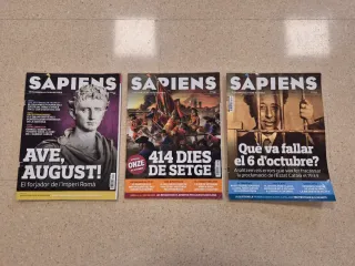 Lot de revistes "Sàpiens"