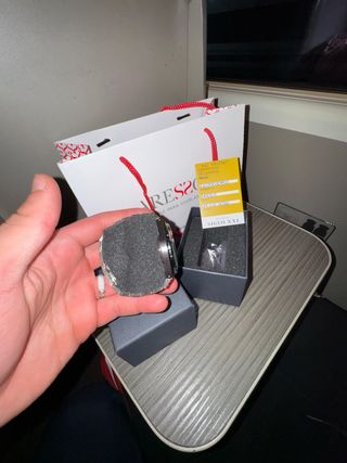 Reloj Siglo XXI Acero Esfera Blanca Caballero