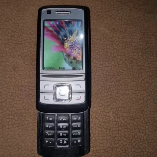 Teléfono Móvil Nokia 6280 Plata y Negro