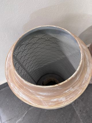 Set 2 Farol Metálico Portavelas