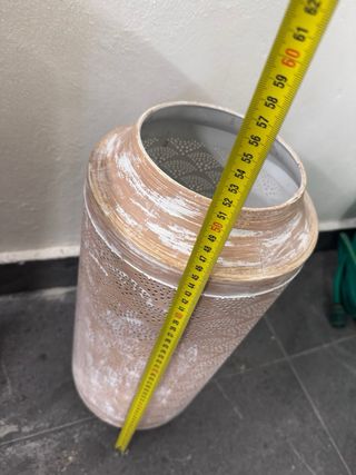 Set 2 Farol Metálico Portavelas