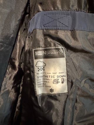 Parka modelo Ablackstone Azul Mujer