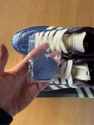 Adidas Samba x Wales Bonner Azul Crocodile