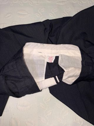 Traje Caramelo Azul Marino Hombre